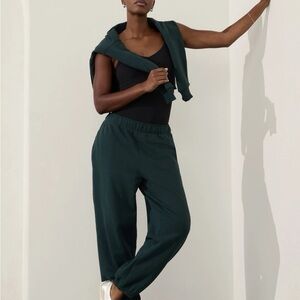 Athleta Forever Fleece High Rise Joggers